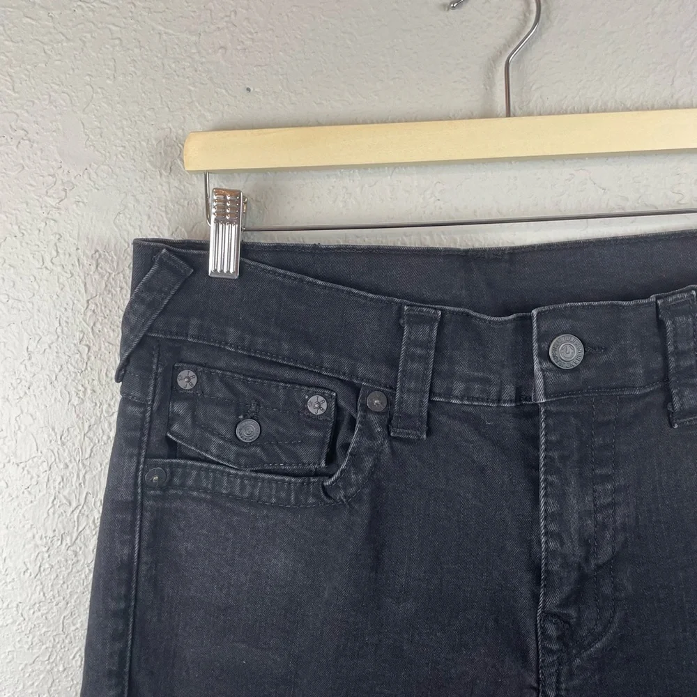 True Religion‎ Ricky Relaxed Straight Jeans Flap Men 33